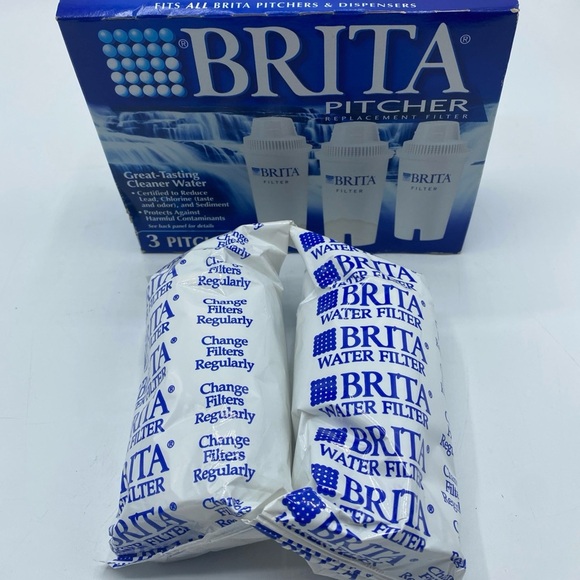 Brita Standard Pitcher Filters 5 Pack Fits Model OB03 Advanced Filtration - Picture 6 of 6